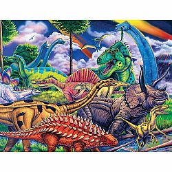 Dinosaur Friends Puzzle - 100 pc