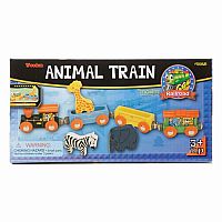 Circus Train w/3 Animals